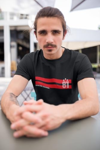 Camiseta Torcedor Flamengo Casual Nação Rubro Negra Terra e Mar Ponto Gol (Cópia)