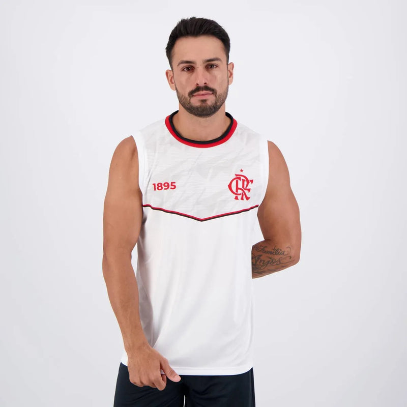 Camisa do Flamengo Regata Opal Branca