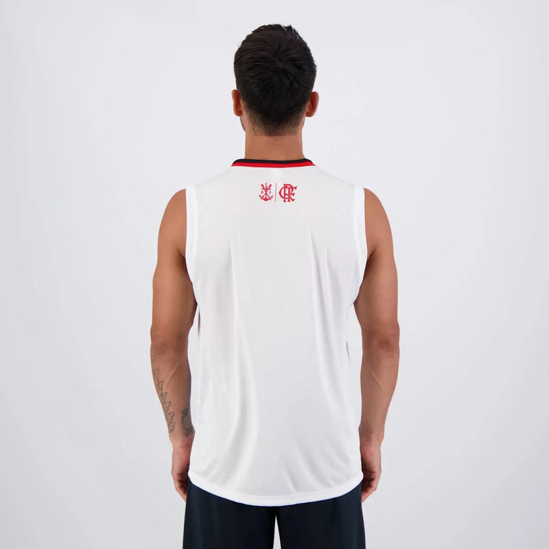 Camisa do Flamengo Regata Opal Branca
