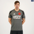 Camisa Kappa Vasco Supporter 2023 Cinza