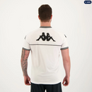 Camisa Kappa Vasco Supporter Bicolor Branca