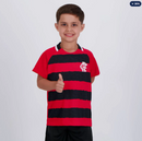 Camisa Flamengo Manto Infantil Vermelha