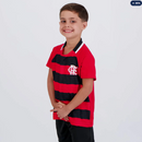 Camisa Flamengo Manto Infantil Vermelha
