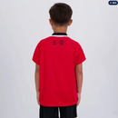 Camisa Flamengo Manto Infantil Vermelha