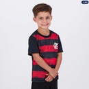 Camisa Flamengo Arbor Infantil Preta