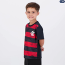 Camisa Flamengo Arbor Infantil Preta