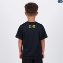 Camisa Flamengo Arbor Infantil Preta