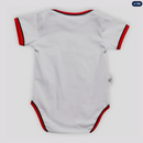 Body Flamengo Shield Branco e Vermelho