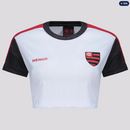 Cropped Flamengo Território Feminina Branco