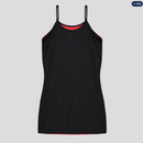 Vestido Flamengo Samba Infantil Preta e Vermelha