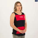 Regata Flamengo Lab Feminina Preta e Vermelha