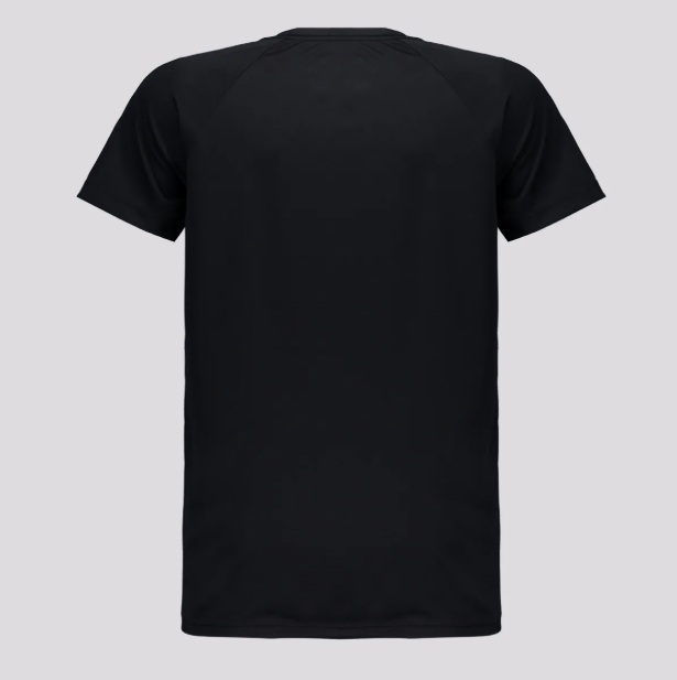 Camisa Corinthians Infantil Listrada Preta