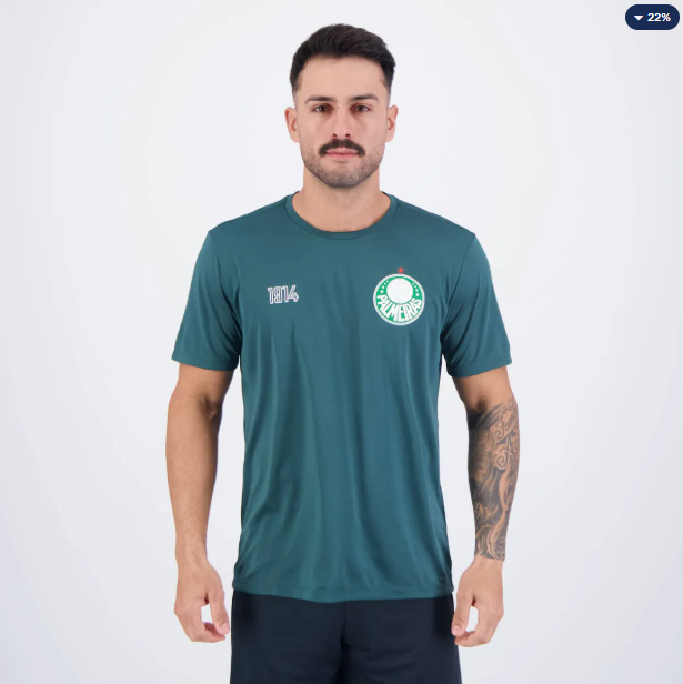 Camisa Palmeiras 1914 II Verde Escuro