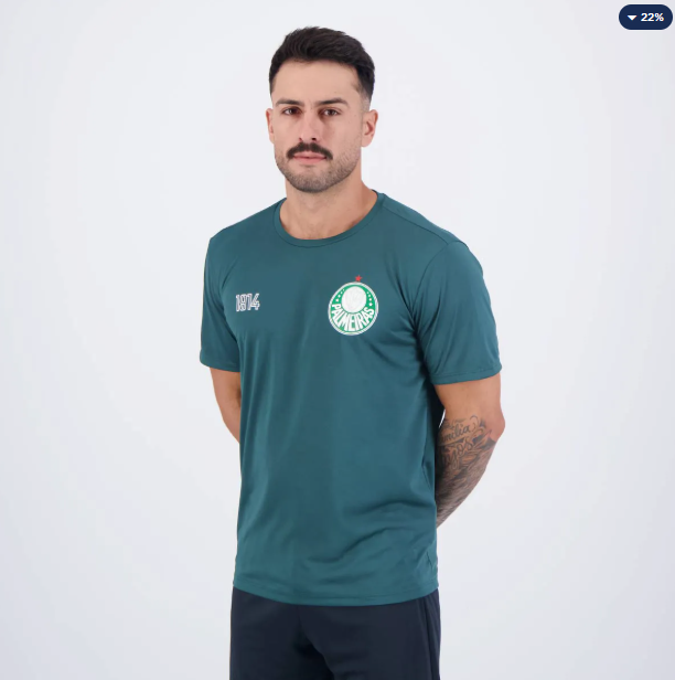 Camisa Palmeiras 1914 II Verde Escuro