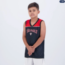 Regata São Paulo University Infantil Preta