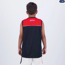 Regata São Paulo University Infantil Preta