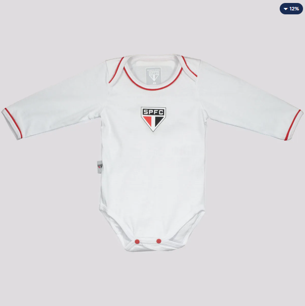Body São Paulo Shield Manga Longa
