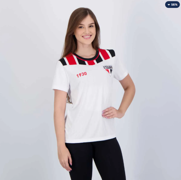 Camisa São Paulo Amago Feminina