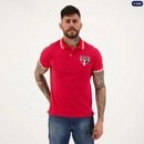 Polo São Paulo Stripe Vermelha