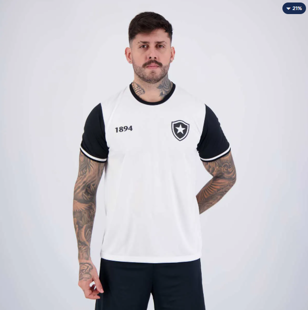 Camisa Botafogo Troféu Branca