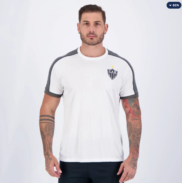 Camisa Atlético Mineiro Dawn Branca