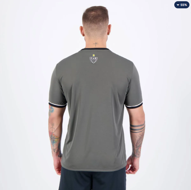 Camisa Atlético Mineiro Apprentice Cinza