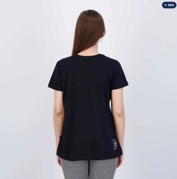 Camisa Atlético Mineiro Classic Feminina Preta
