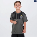 Camisa Atlético Mineiro Soil Infantil Cinza