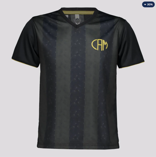 Camisa Atlético Mineiro Specie Infantil Preta