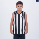 Regata Atlético Mineiro Division Infantil Preta e Branca