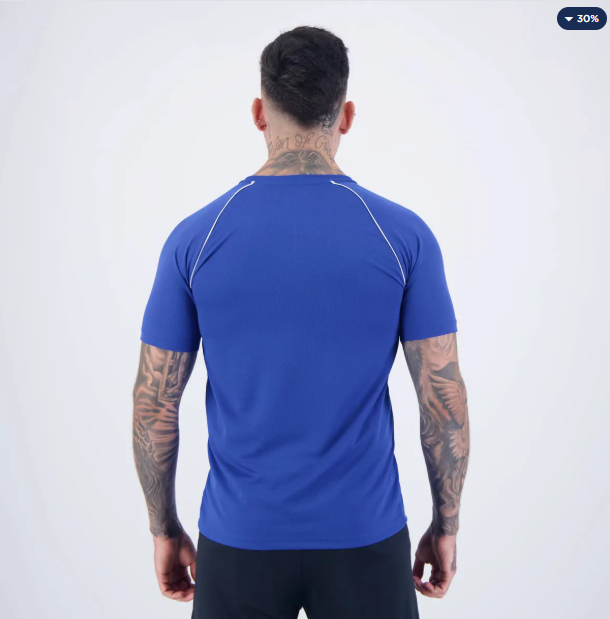 Camisa Cruzeiro Basic Azul