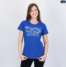 Camisa Cruzeiro Ontem Hoje e Sempre Feminina Azul