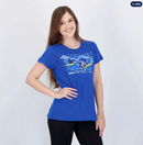 Camisa Cruzeiro Ontem Hoje e Sempre Feminina Azul