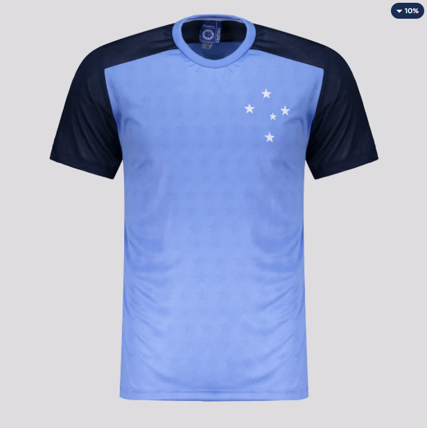 Camisa Cruzeiro Rede Infantil Azul