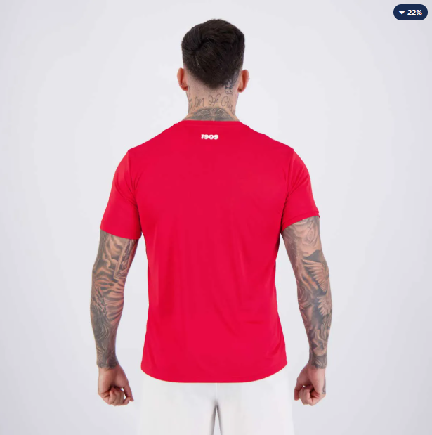 Camisa Internacional 1909 Vermelha