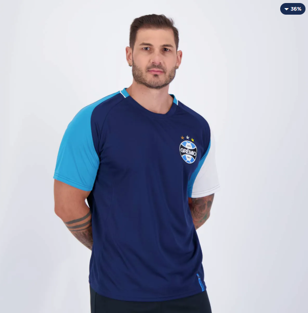 Camisa Grêmio Waves Marinho