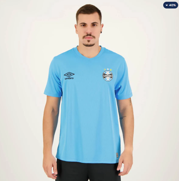 Camisa Umbro Grêmio Basic II Azul