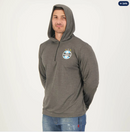 Blusão Grêmio Hoodie Grafite Mescla