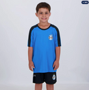 Kit Grêmio Recorde Infantil Azul e Preto