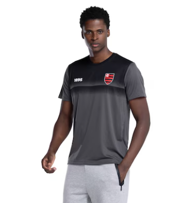 Camiseta do Flamengo Braziline Masculina Moss
