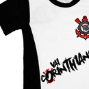Camisa Corinthians Infantil Oficial 0223 Poliester Revedor - Branco