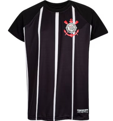Camisa do Corinthians Coimbra Listrada Away Júnior