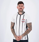 Camisa Corinthians Dry Branca e Preta - Branco