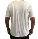 Camiseta Corinthians Small Logo Masculino - Branco e Grafite - Branco+Grafite