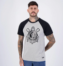 Camisa Corinthians Haglan Cinza e Preta - Cinza