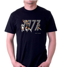 Camiseta de Futebol Paulistão 1977 Masculina - Preto