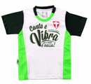 Camisa Palmeiras Infantil Oficial 0223 Poliester Revedor - Branco