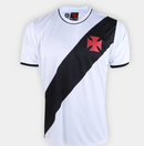 Camisa Vasco Braziline Masculina - Branco+Preto