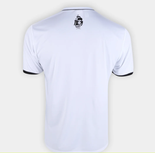 Camisa Vasco Braziline Masculina - Branco+Preto
