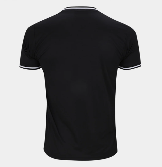 Camisa Vasco RetrôMania Jacquard Masculina - Preto
